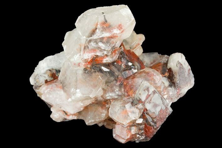 Calcite Crystals on Calcite - Fluorescent! #121869